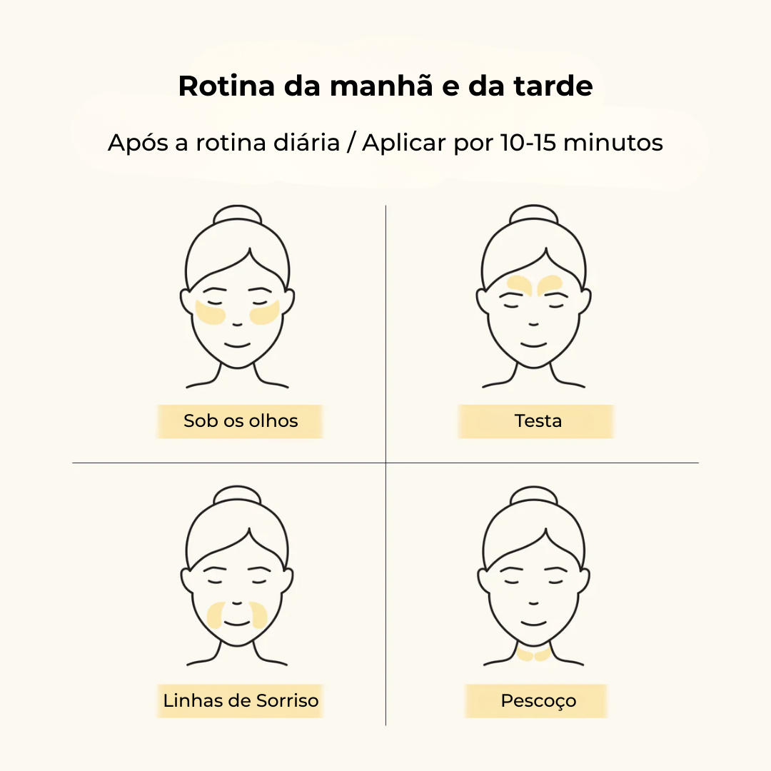 Máscara de Olhos Collagen Jericho Rose