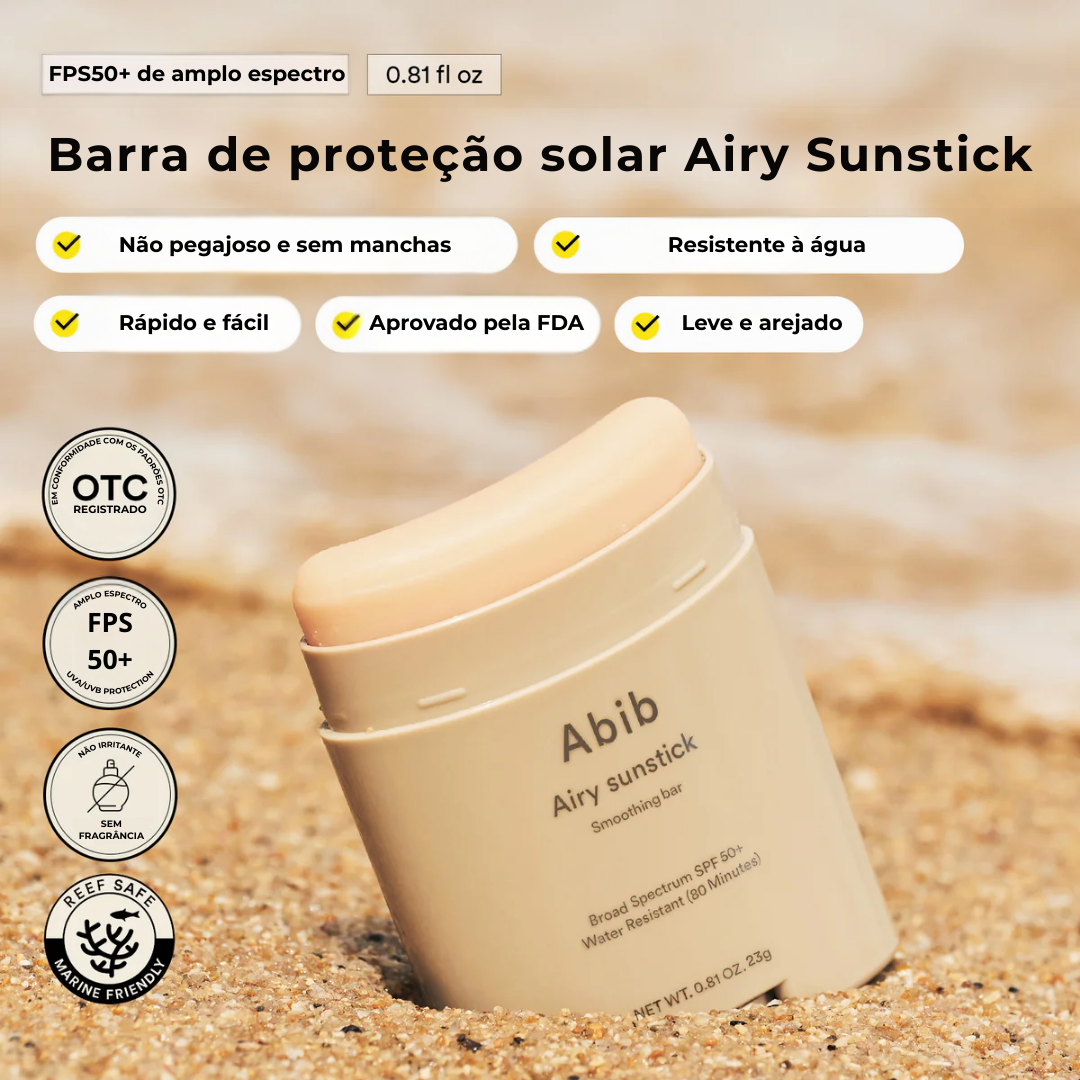 Barra de proteção solar Airy Sunstick