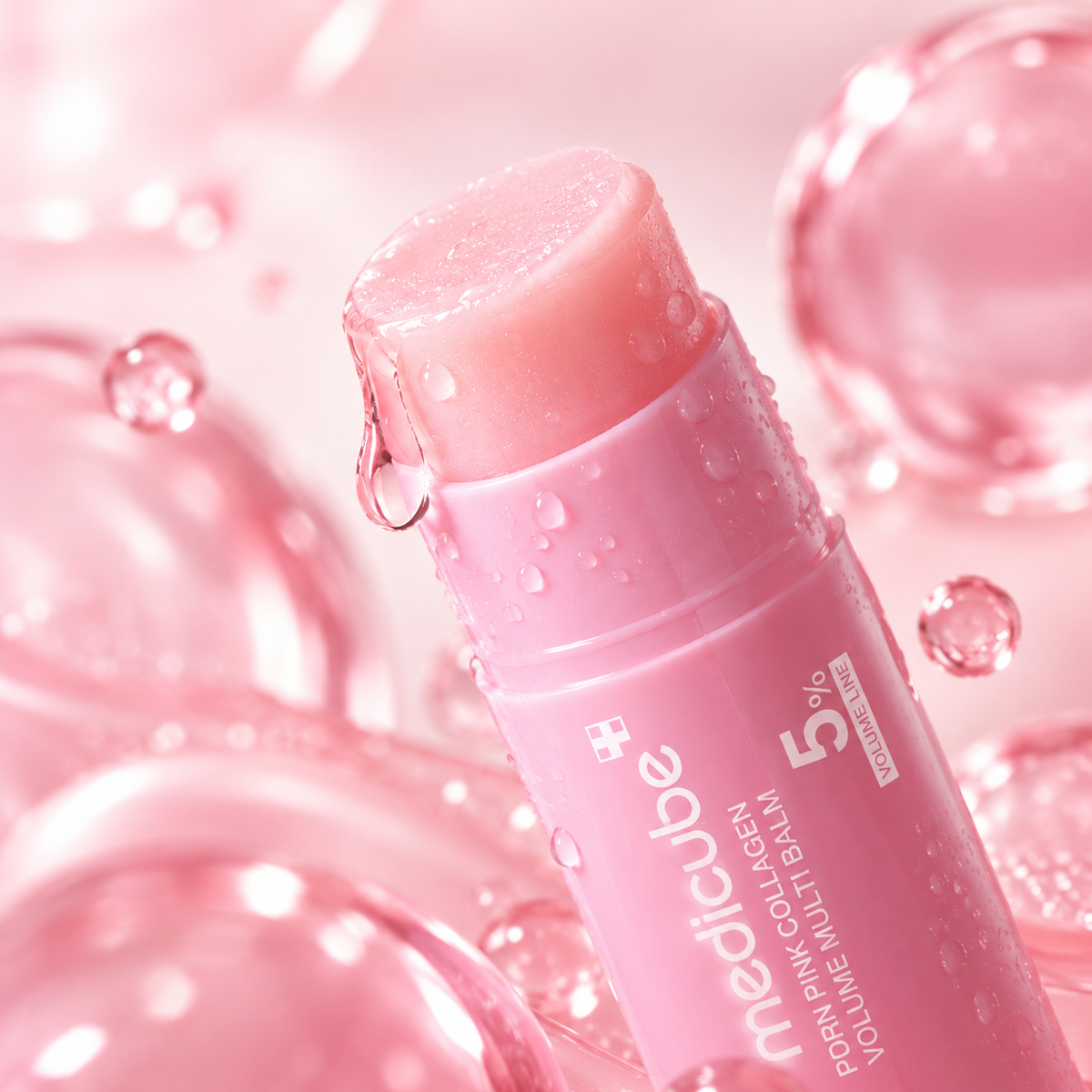 Balm Facial PDRN Pink Collagen Medicube – Hidratação e Volume