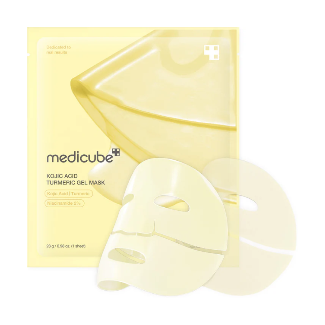 Máscara Dourada Kójico & Cúrcuma Medicube – Olenna Beauty