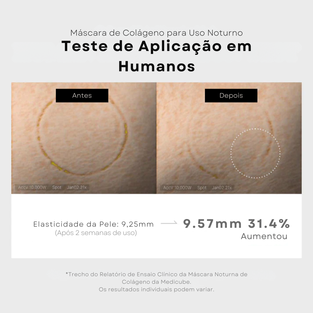 Máscara Noturna Envolvente de Colágeno