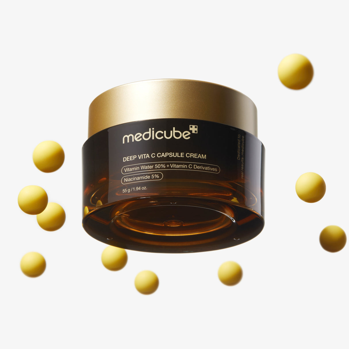 Hidratante clareador com vitamina C pura e niacinamida

