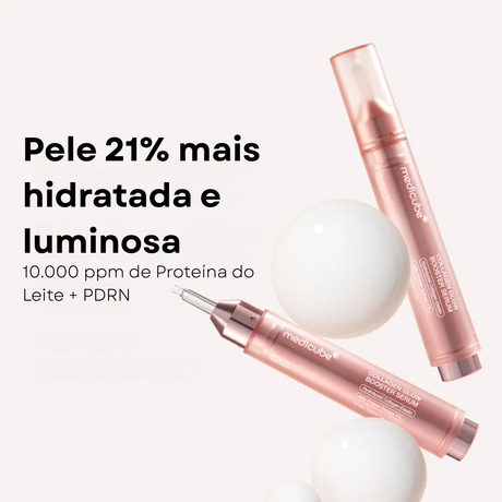 Sérum hidratante com colágeno e textura leitosa


