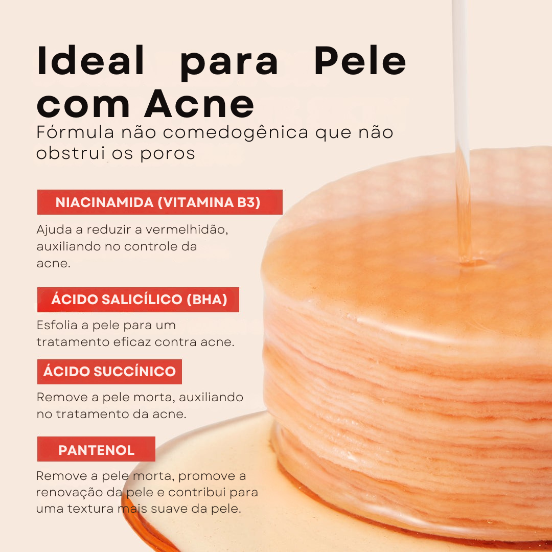 Discos tonificantes para pele oleosa