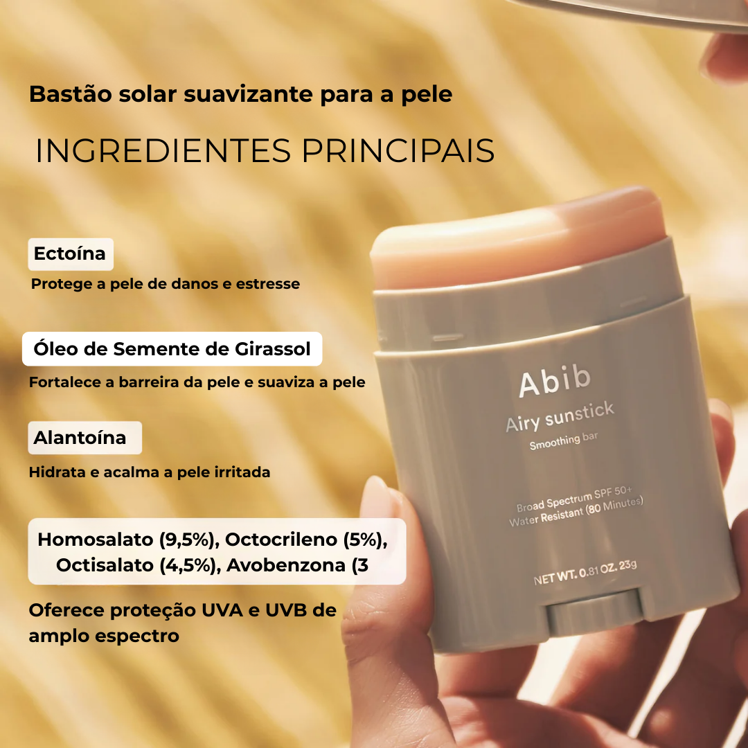 Barra de proteção solar Airy Sunstick