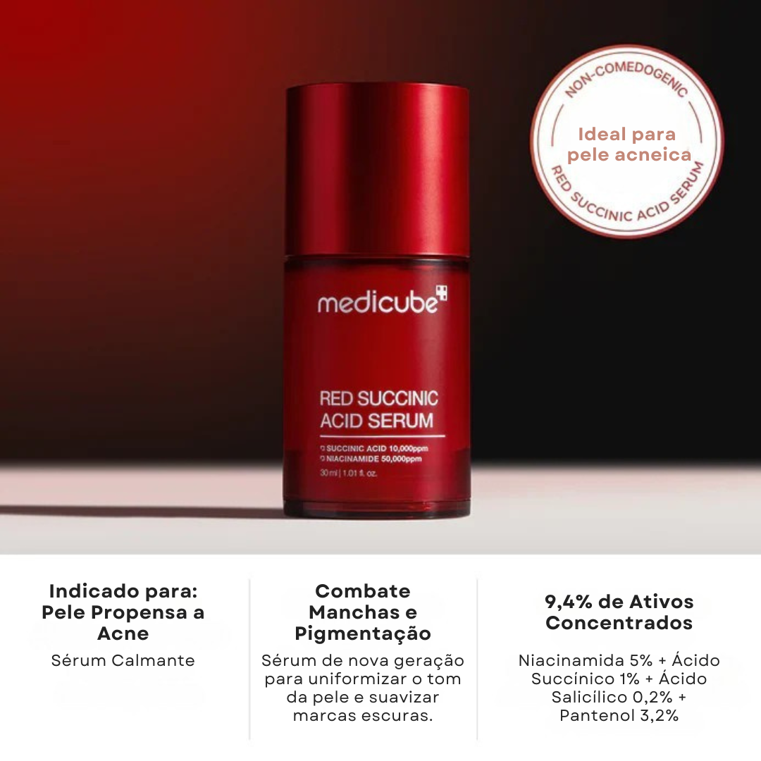 Sérum leve para cravos e espinhas