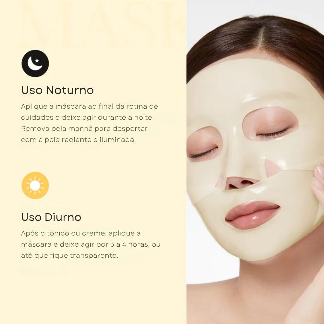 Máscara Dourada Kójico & Cúrcuma Medicube – Olenna Beauty