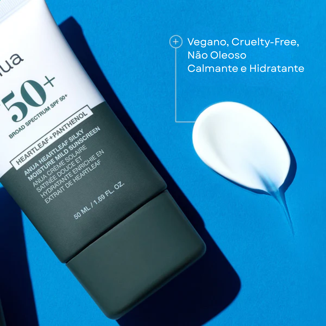 Protetor Solar Heartleaf FPS 50+ Hidratante e Suave – Olenna Beauty