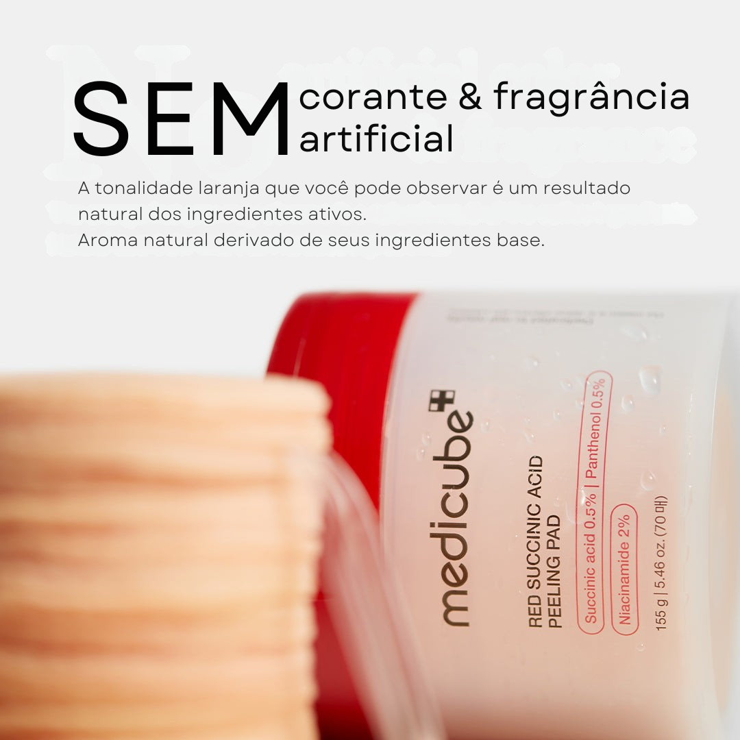 Discos clareadores para pós-acne