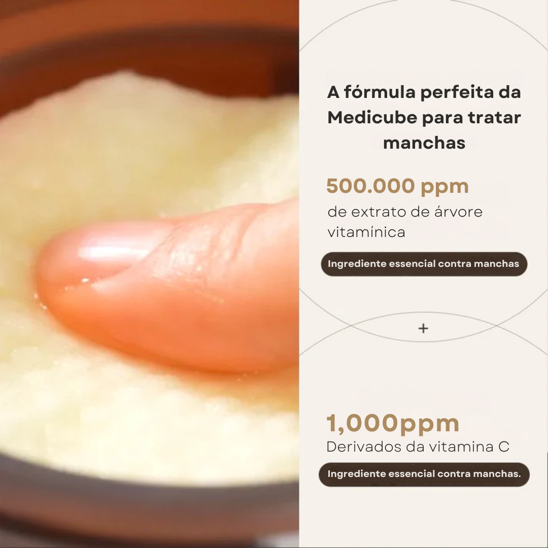 Pads de vitamina C para uniformizar o tom da pele