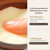 Pads de vitamina C para uniformizar o tom da pele