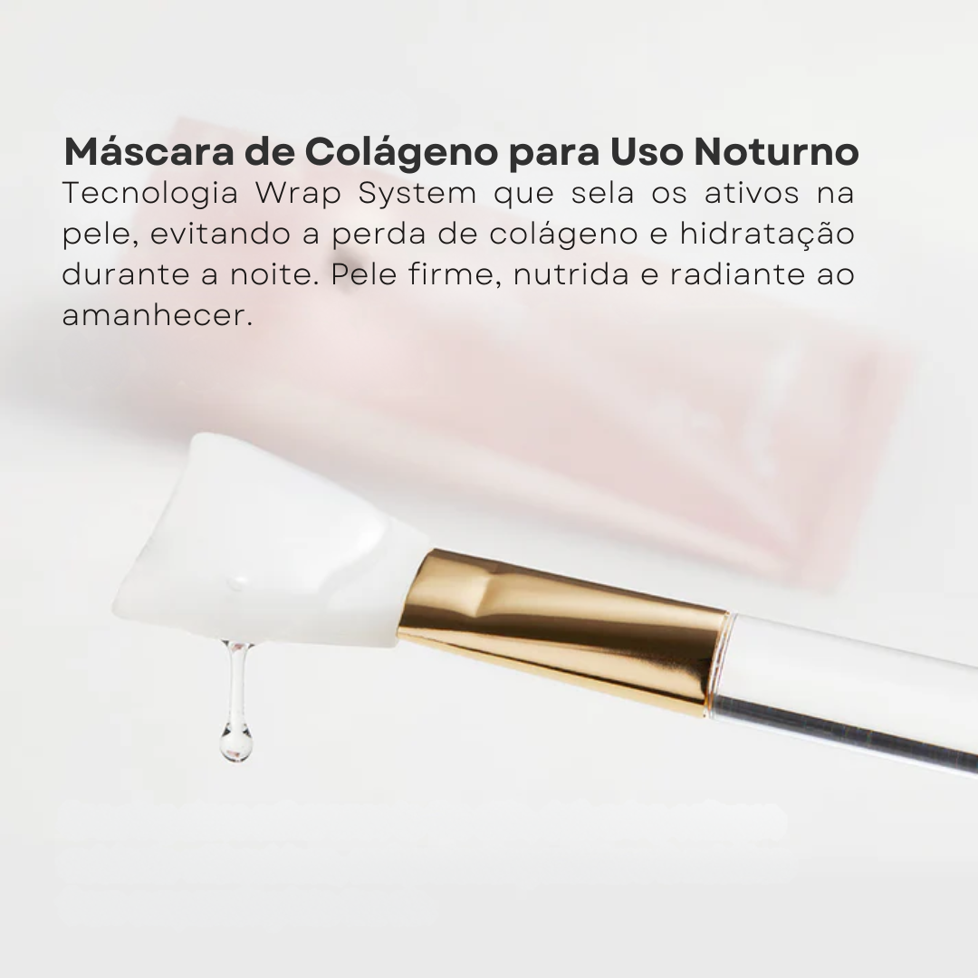 Máscara Noturna Envolvente de Colágeno