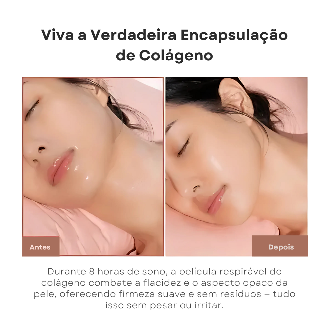 Máscara Noturna Envolvente de Colágeno