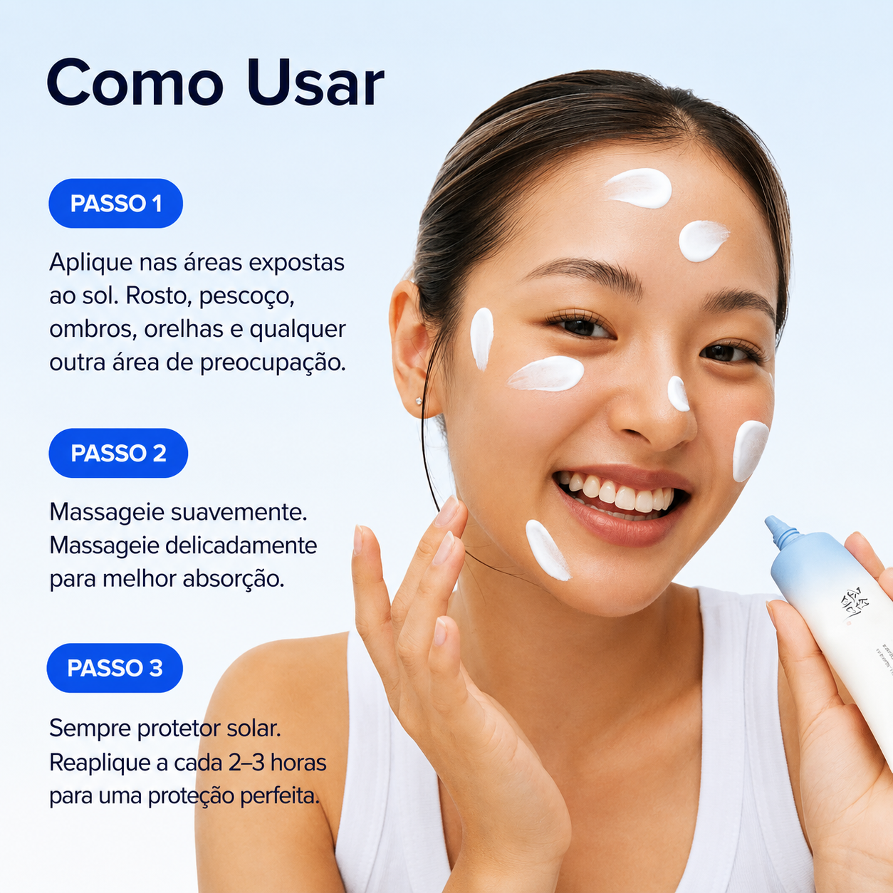 Beauty of Joseon Rice + B5 - Protetor Solar Facial Hidratante FPS50+ PA++++