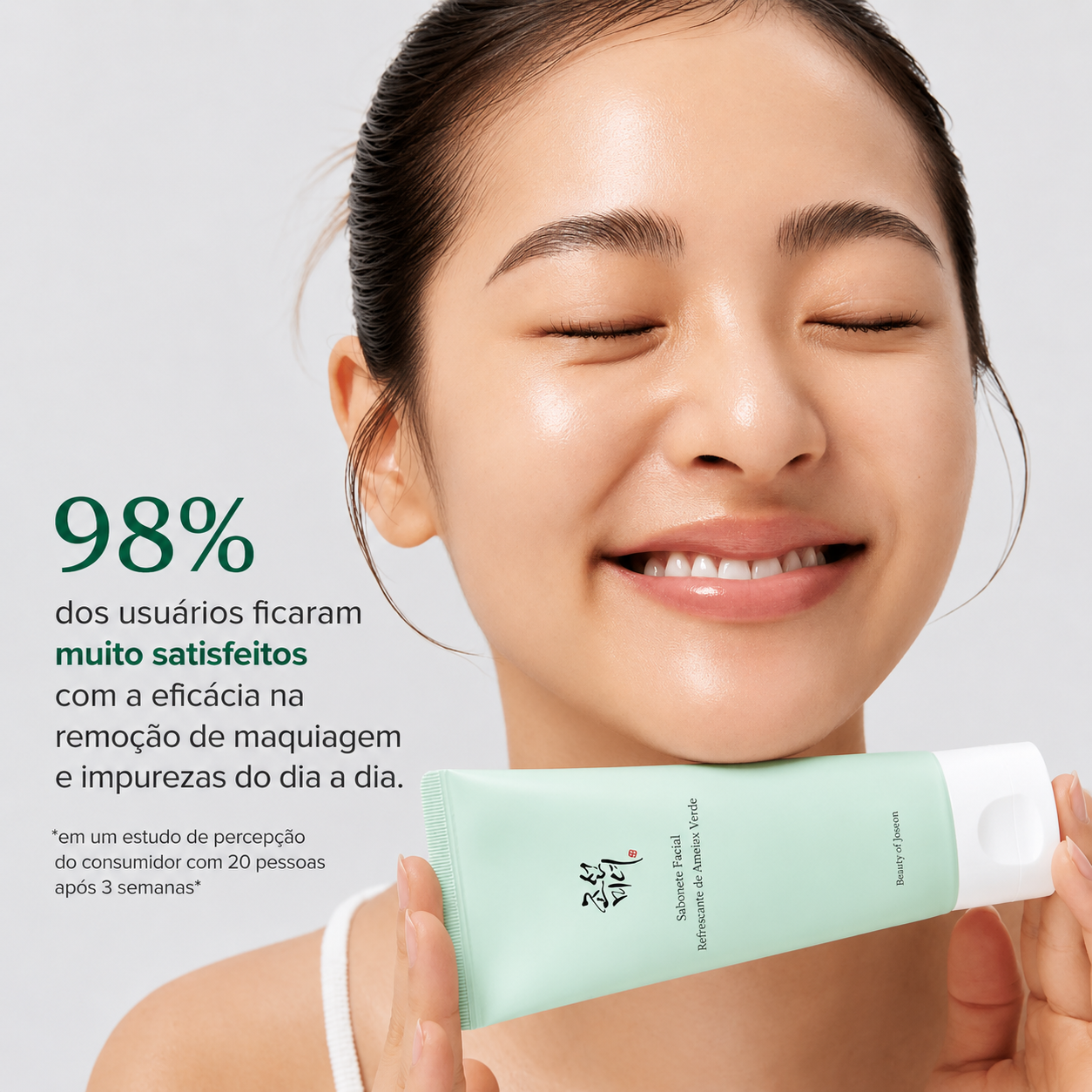 Beauty of Joseon Green Plum + Mung Bean - Gel de Limpeza Facial Refrescante