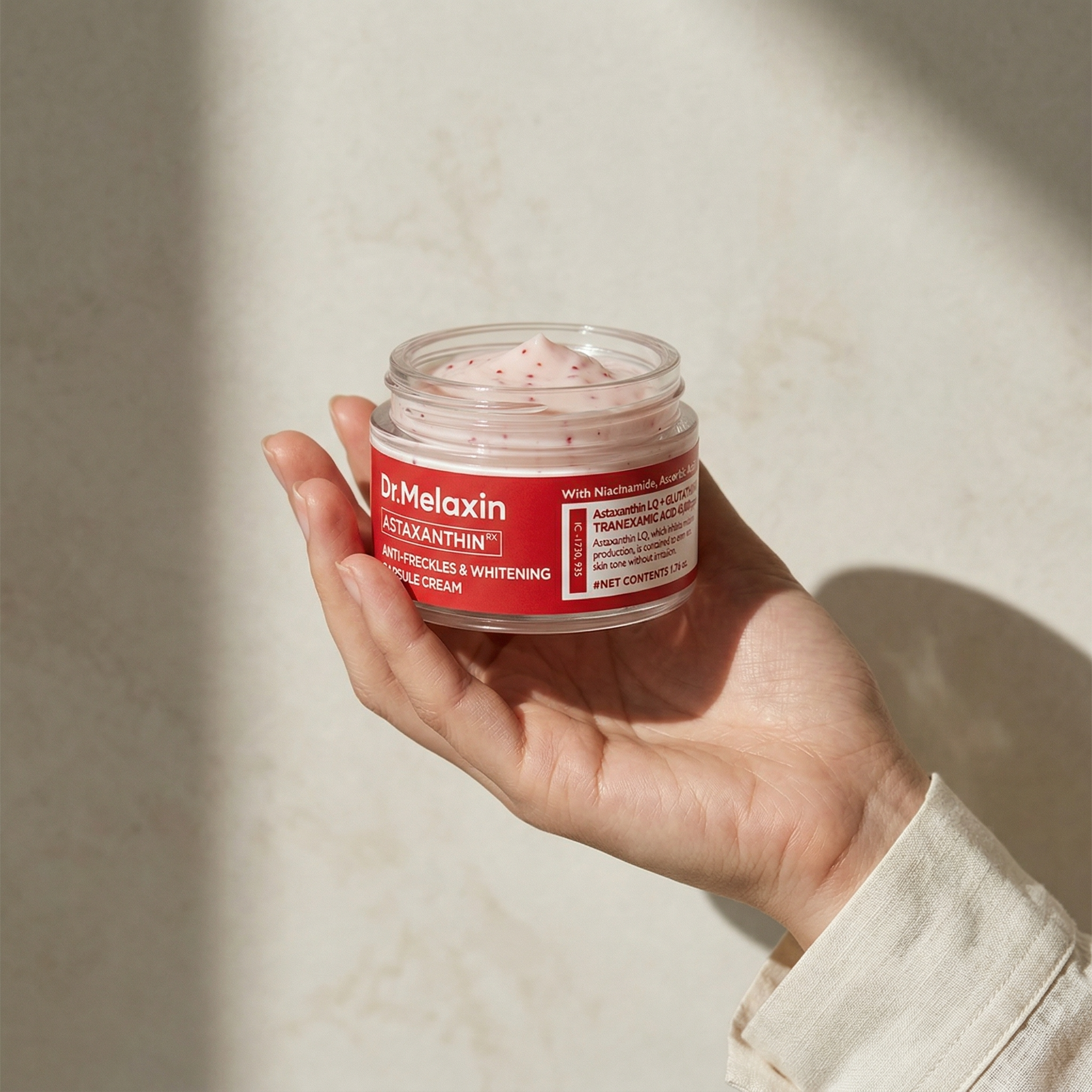 Creme para Sardas Dr Melaxin com Astaxantina – Olenna Beauty