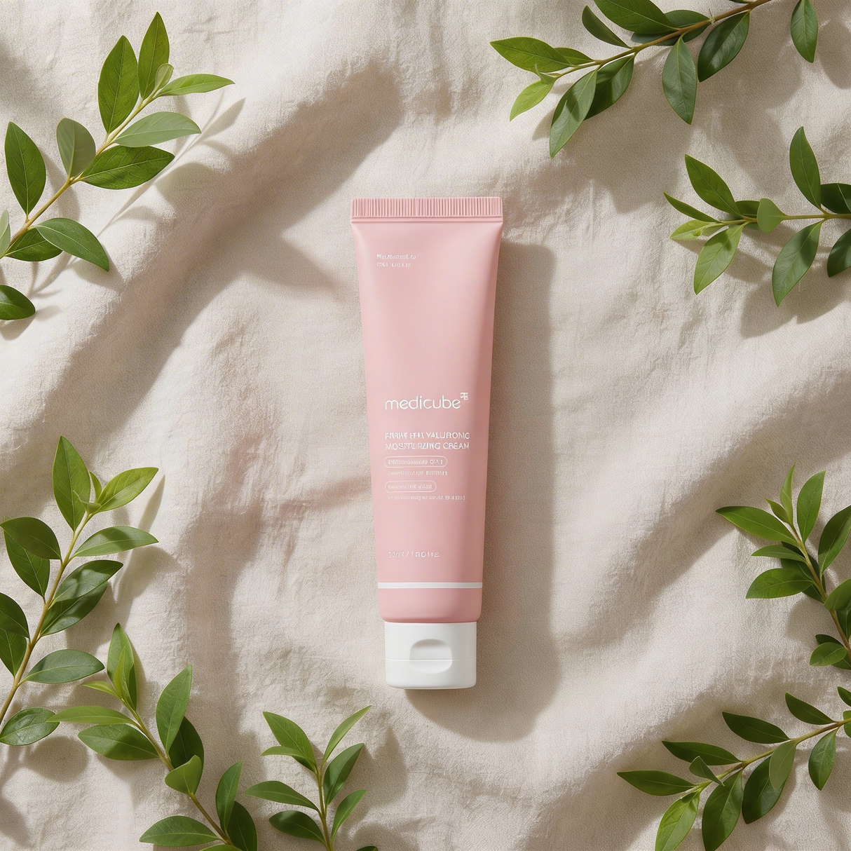 Creme Facial Rosa com PDRN e Peptídeos