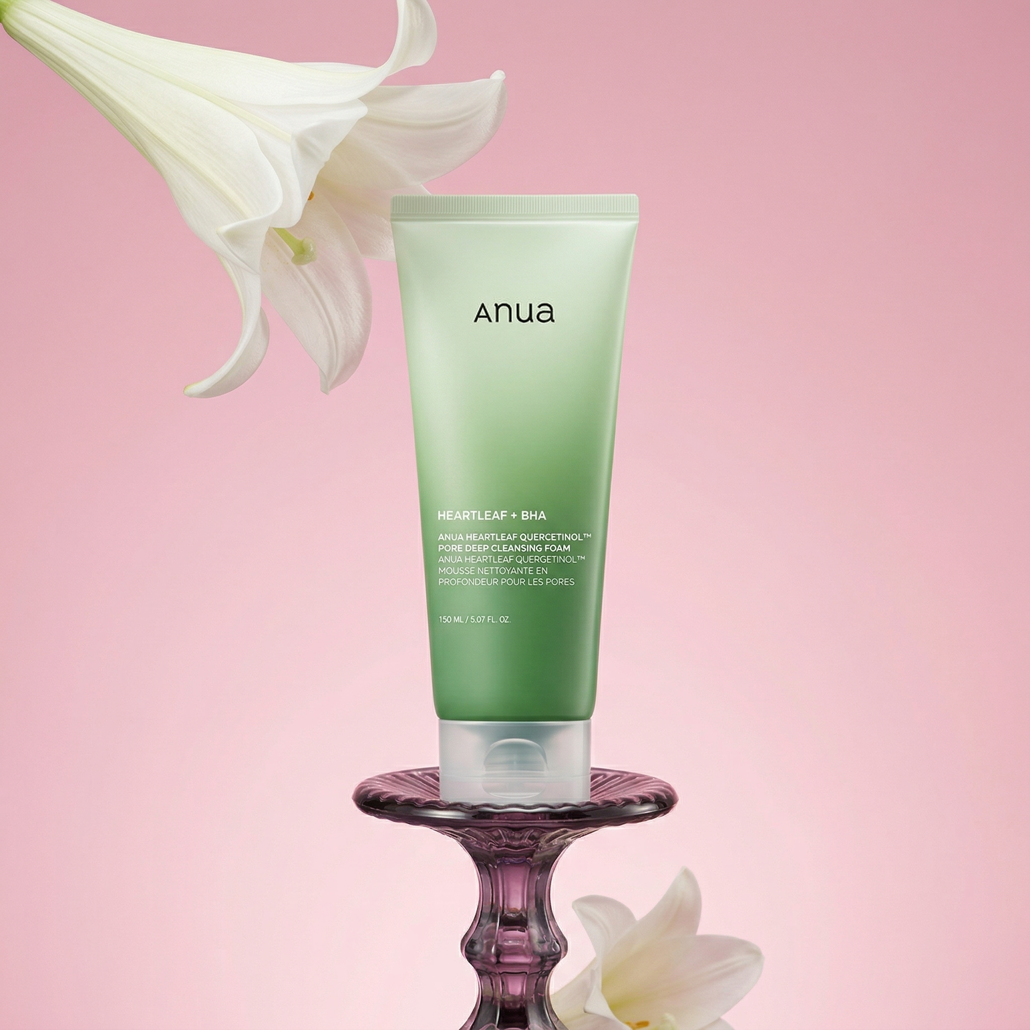 Espuma de Limpeza Profunda para Poros Heartleaf Quercetinol