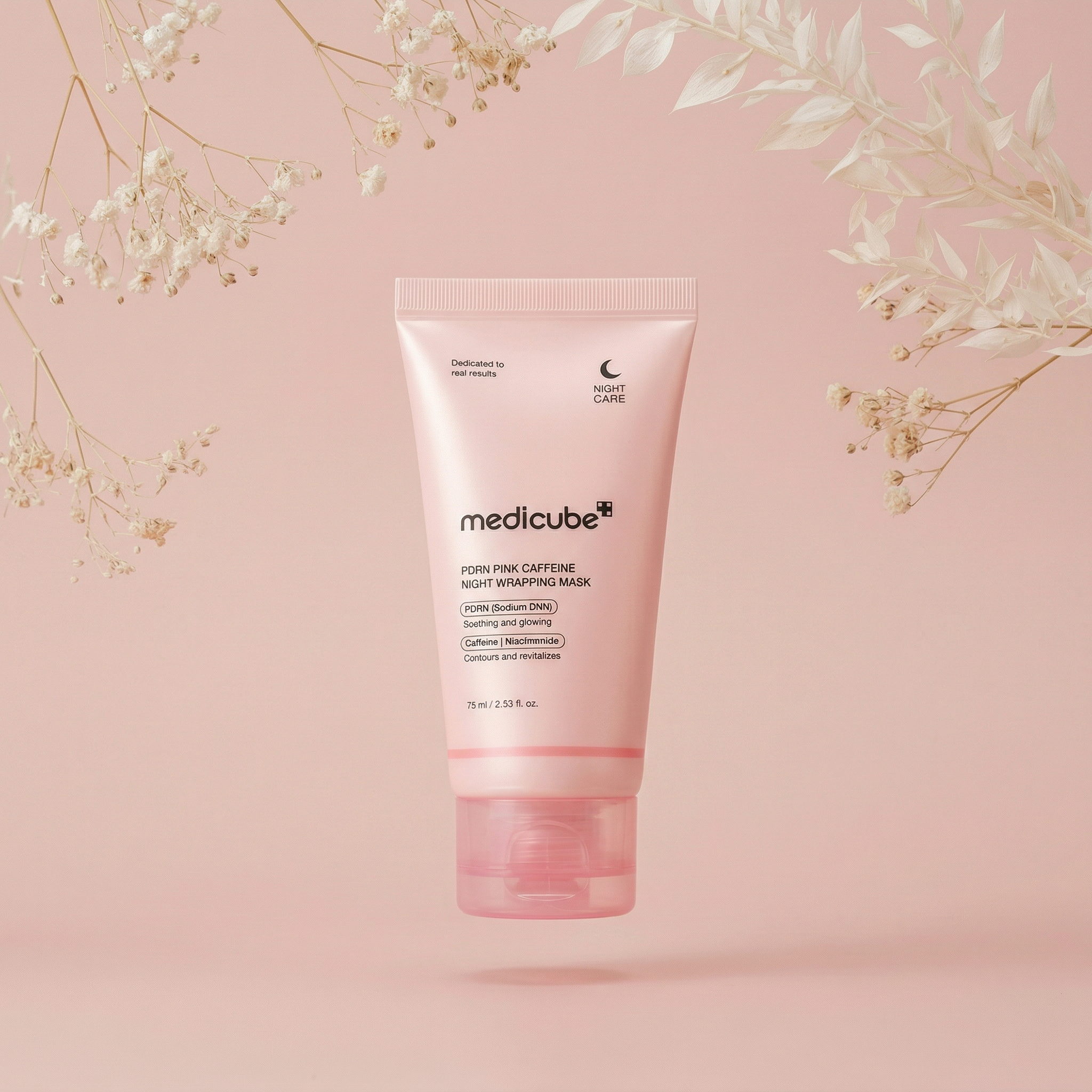 Máscara Noturna PDRN Cafeína Rosa – Hidratação Glow – Olenna Beauty Máscara Noturna PDRN Cafeína Rosa – Hidratação Glow – Olenna Beauty